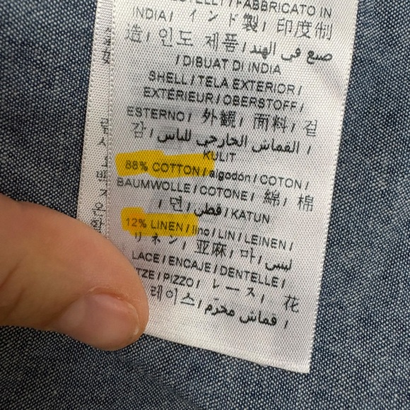 Guess Denim Blue Lacey Shirt - Picture 4 of 4